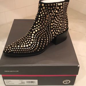 New Vince Camuto Edenny studded boots